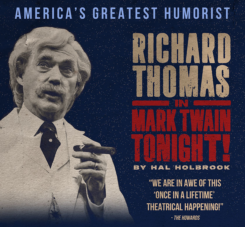 Richard Thomas in Mark Twain Tonight!