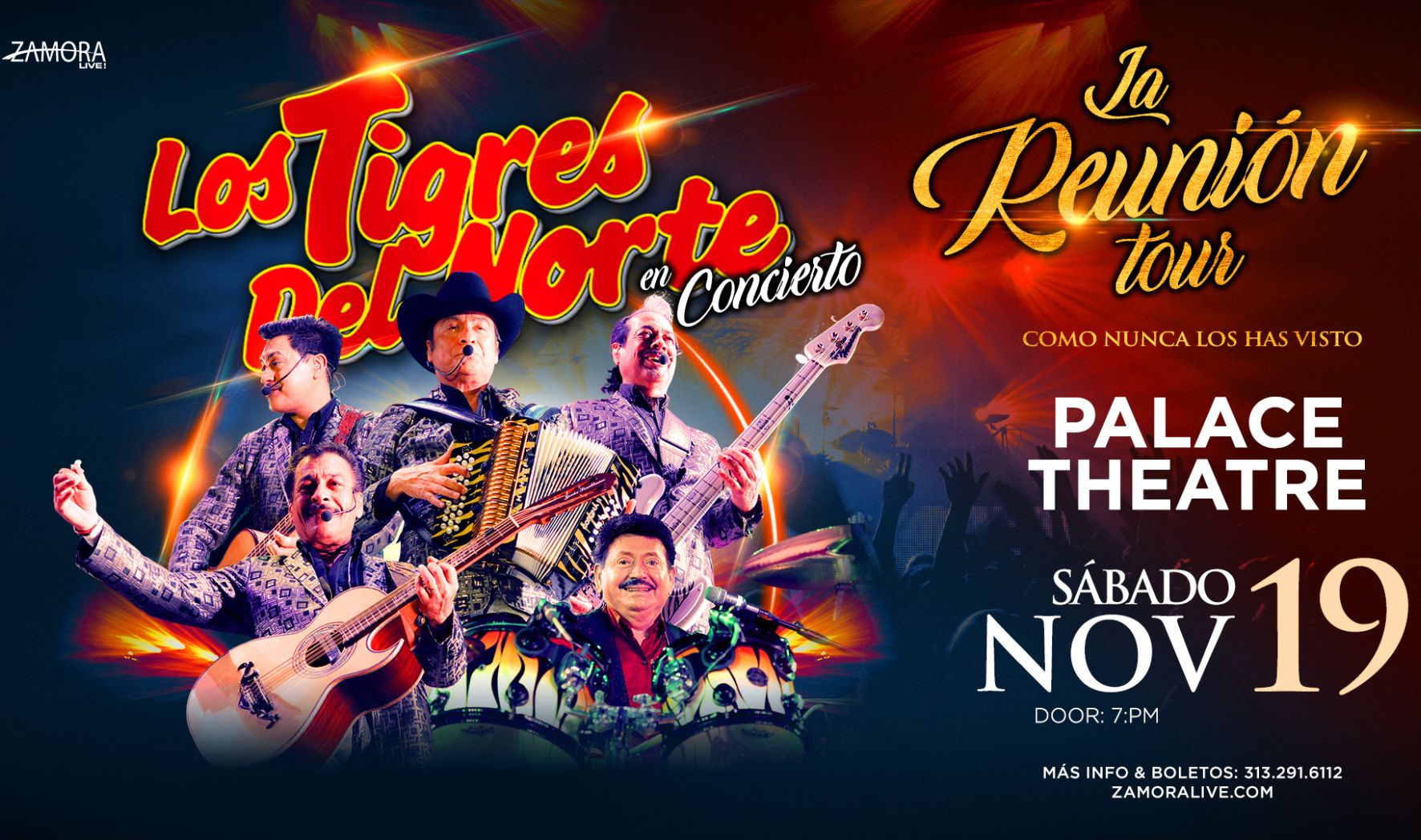 More Info for Los Tigres del Norte La Reunion Tour