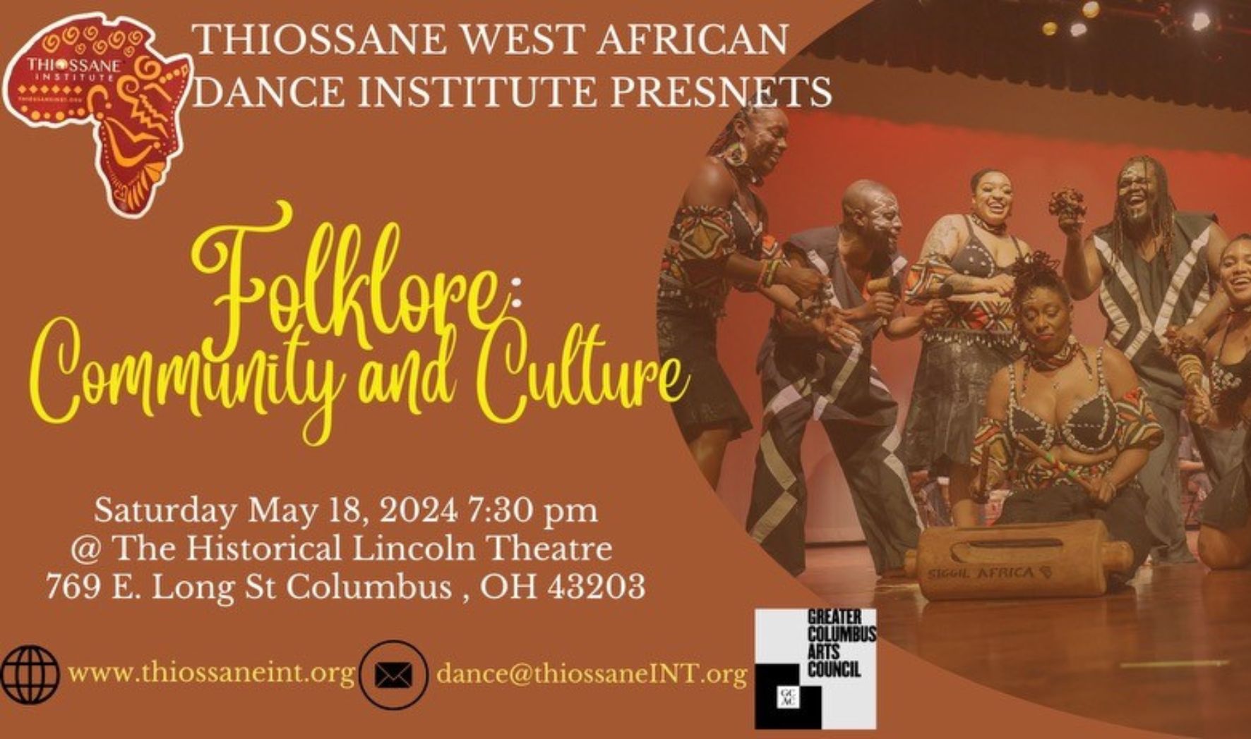 More Info for Thiossane Institute 24th Annual Concert Folklore: Community and Culture