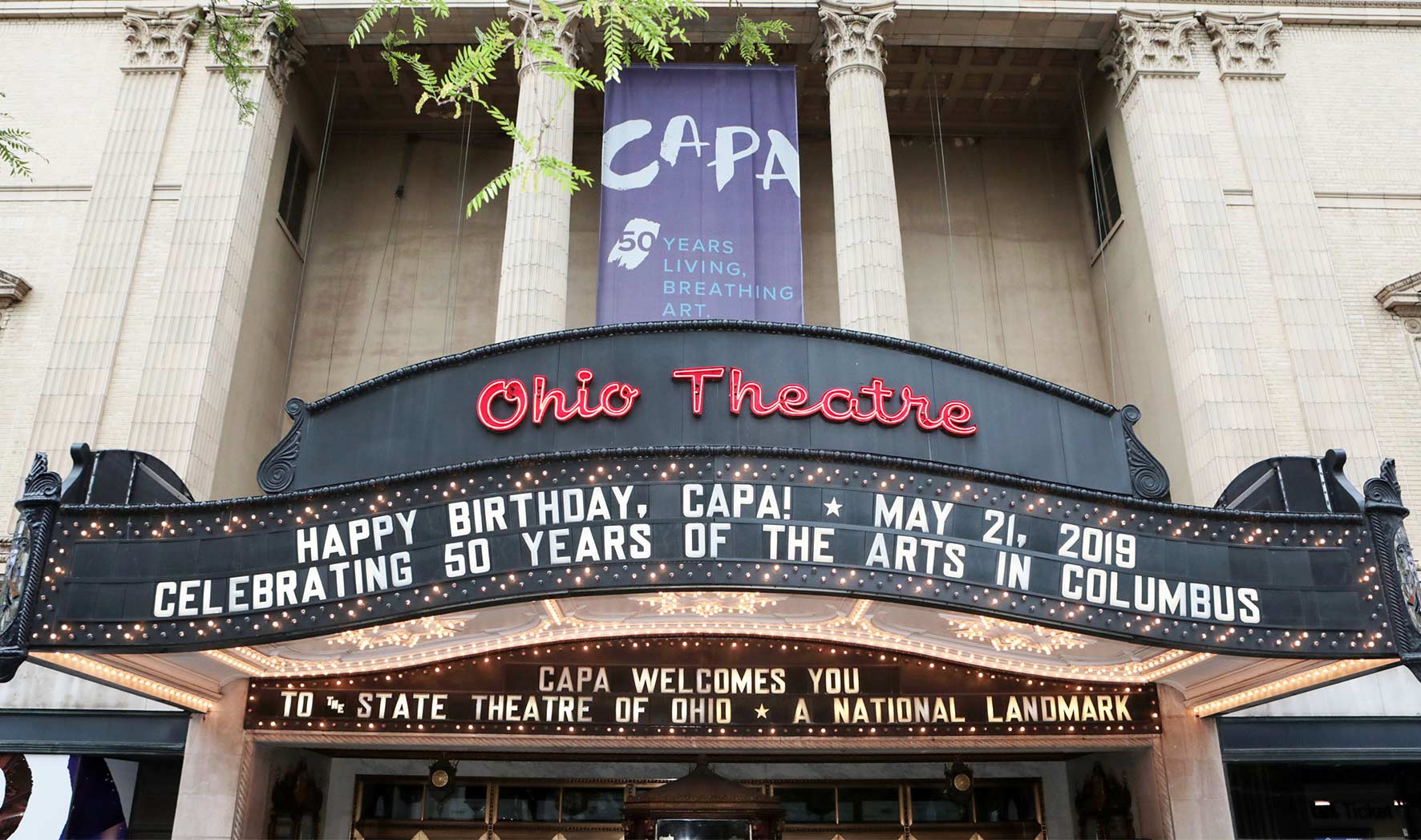 CAPA Theatres FREE Open House Walking Tour Columbus Association for