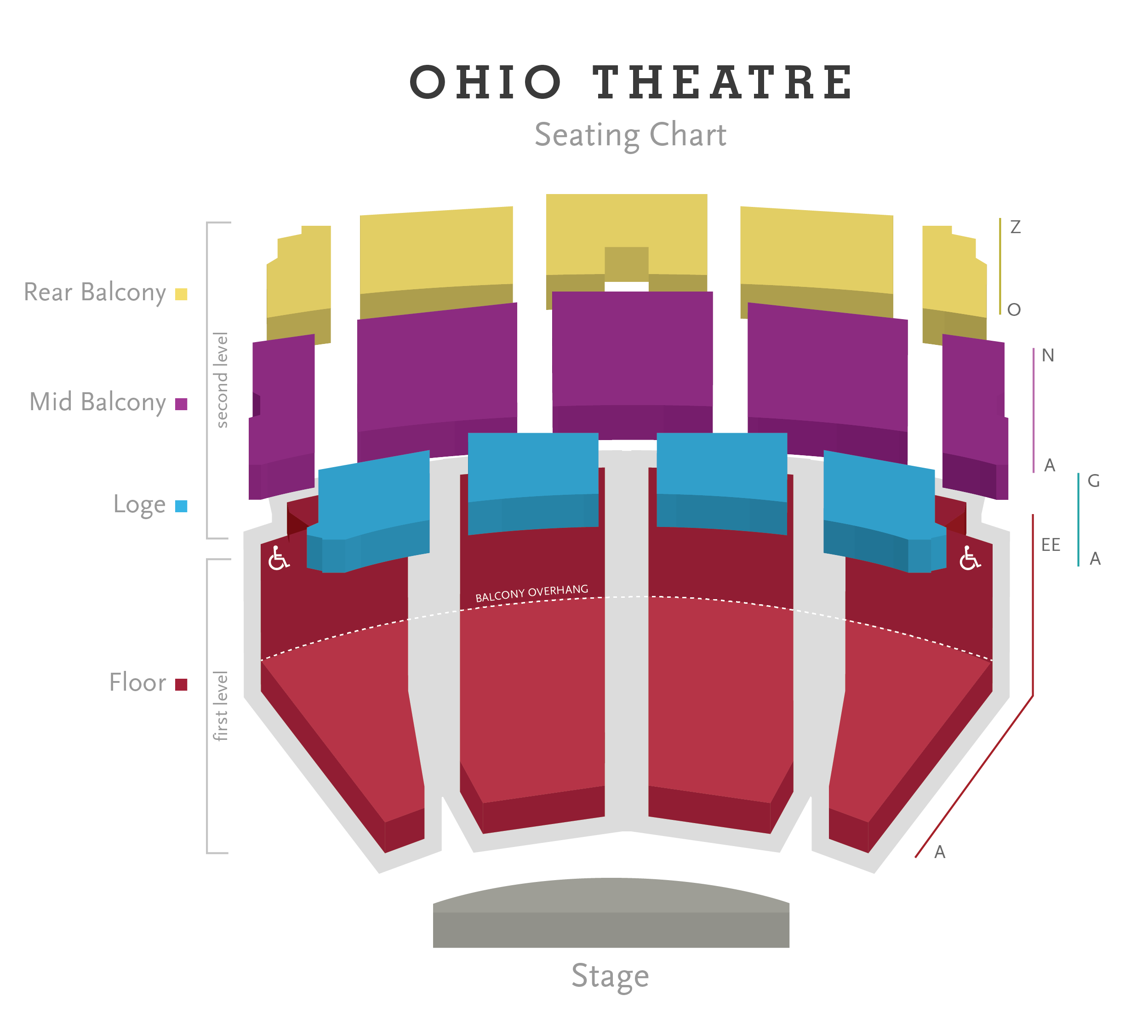 Huntington Theater Seating Chart