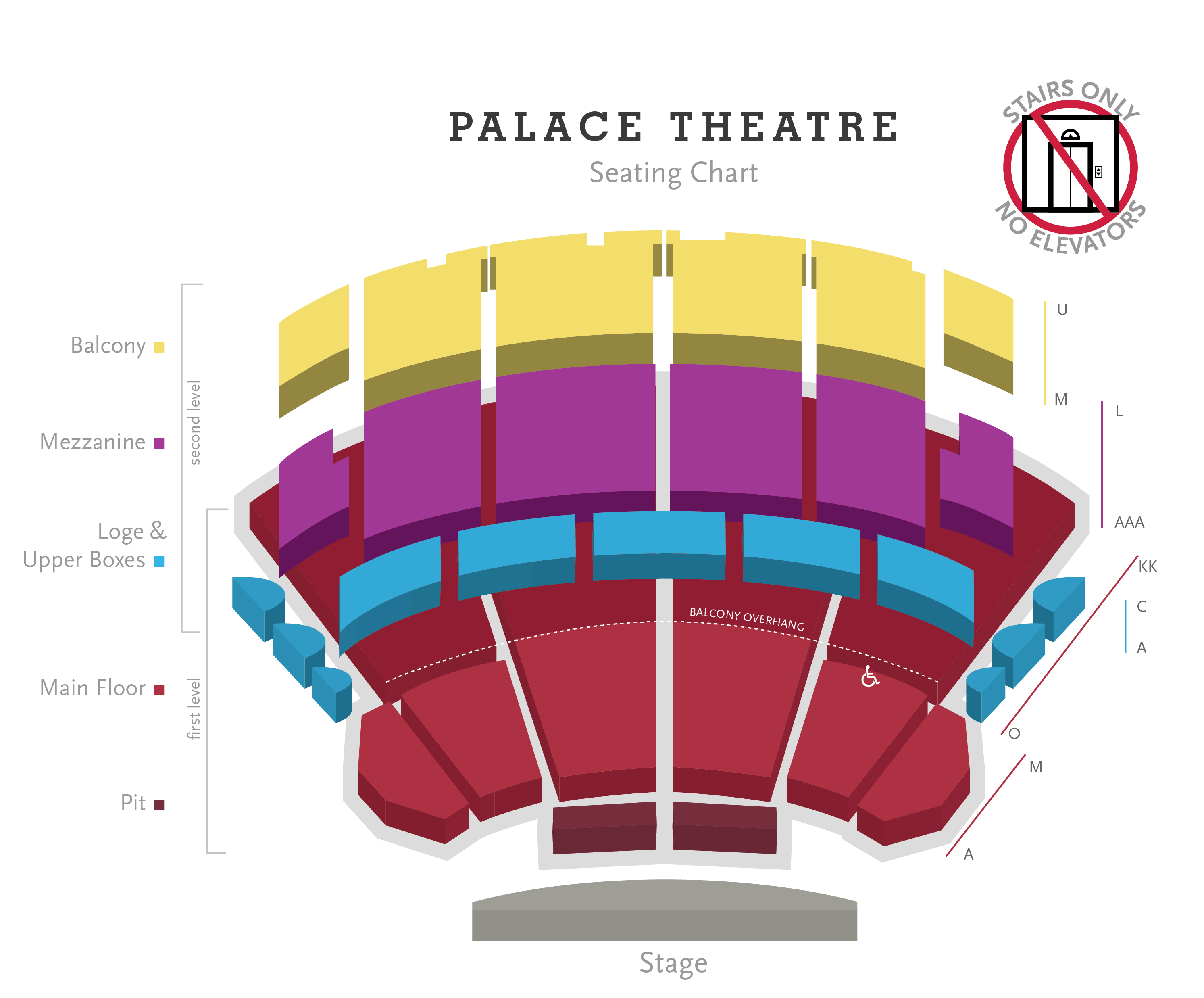 Palais Theatre Seating Chart